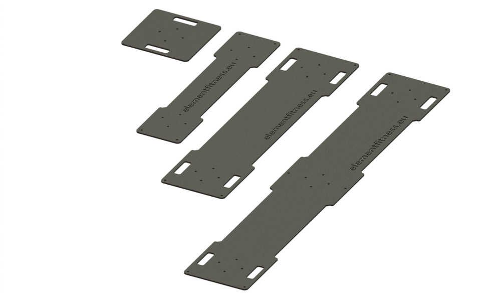 Element fitness - Steel Foot Plate 0.65m